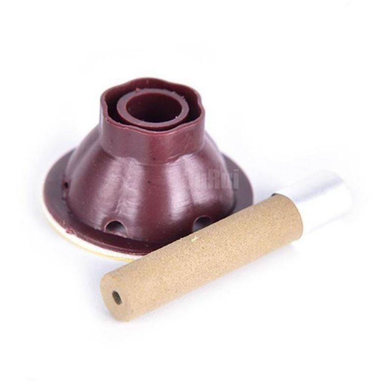 Hộp 50 điếu Nhang ngải đoạn kèm đế dán,đuốc ngải dán cao cấp  dán trực tiếp lên huyệt vị cần