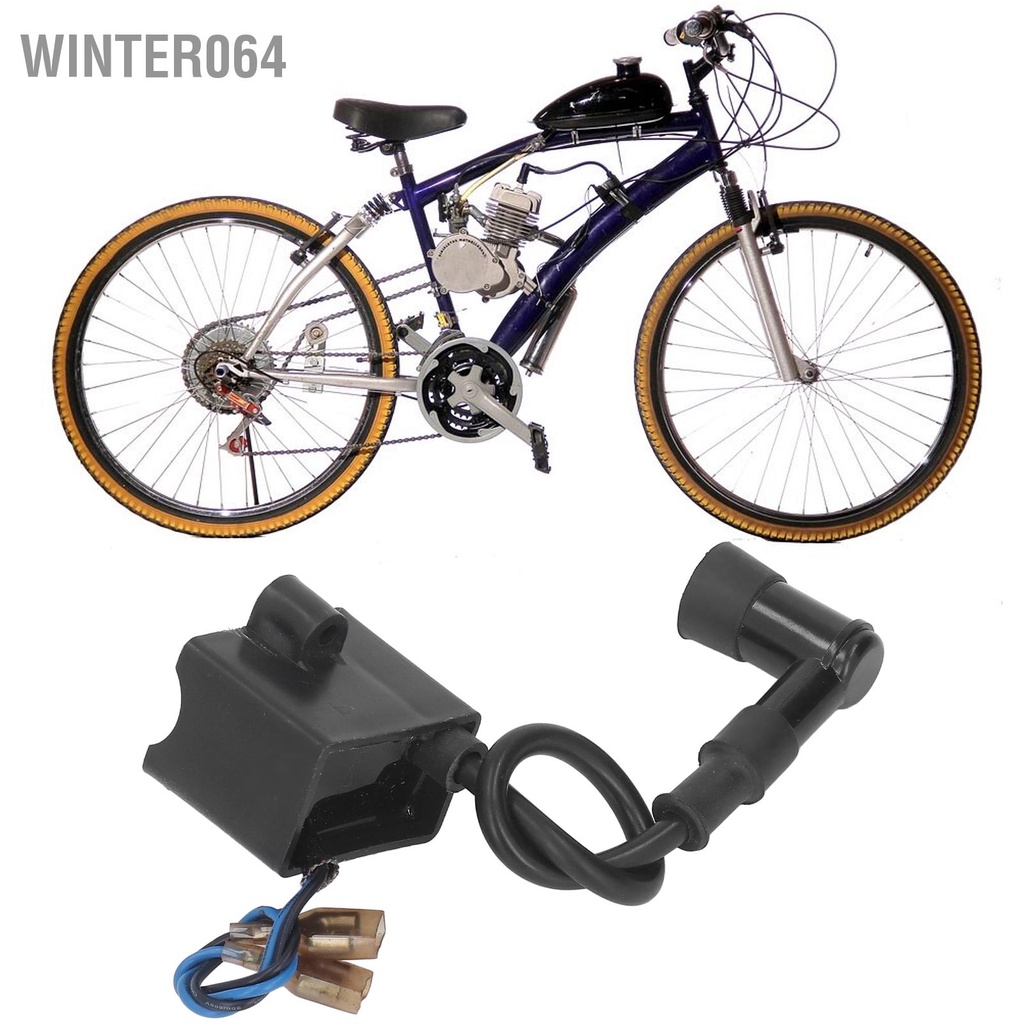 Lắp ráp cuộn dây đánh lửa CDI cho xe đạp có động cơ 49cc 66cc 80cc 2 thì Winter064