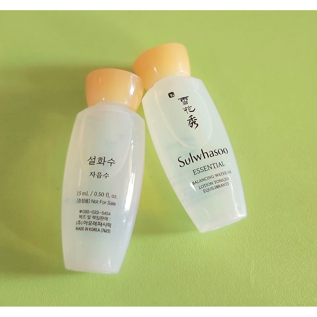 Toner, nước hoa hồng Sulwhasoo Essential Comfort Balancing Water dưỡng ẩm, làm dịu và ngăn ngừa khô da
