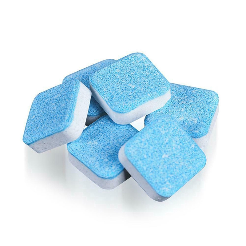 Bộ 5 viên nén sủi bọt tẩy rửa làm sạch sâu máy giặt loại bỏ bụi bẩn