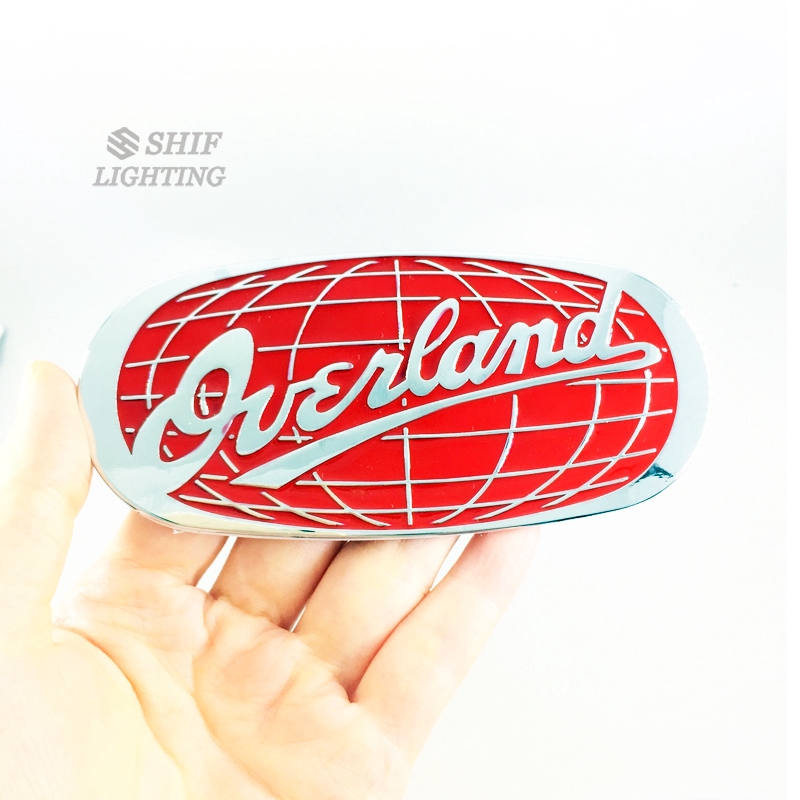 Nhãn dán mặt logo bằng kim loại dành cho xe JEEP