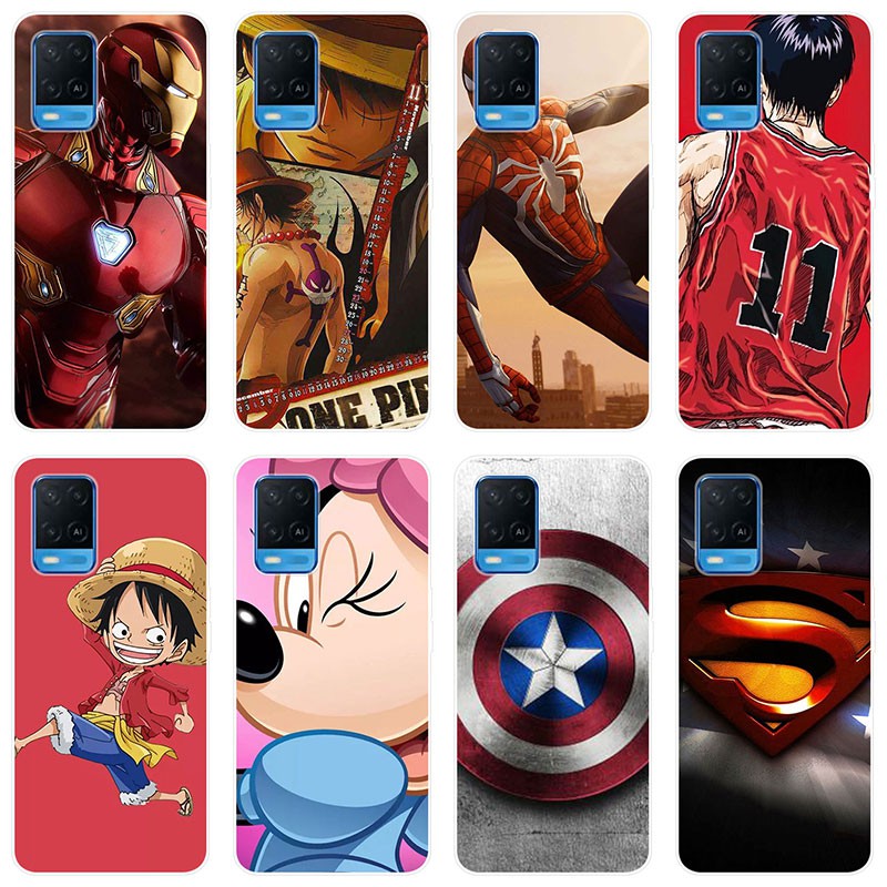 Ốp lưng OPPO A54 Silicone TPU mềm OPPO A54 A 54 OPPOA54 Ốp lưng