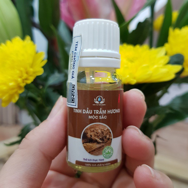 Tinh Dầu Trầm Hương MỘC SẮC 10ml [Organic]