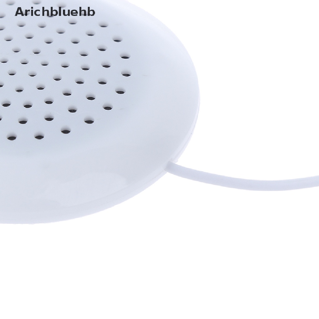 Loa nghe nhạc MP3 MP4 CD mini màu trắng giắc cắm 3.5mm cho điện thoại