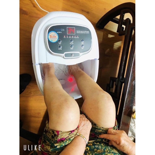 Bồn ngâm chân Serenelife SL12 nhập khẩu Mỹ, con lăn tự động