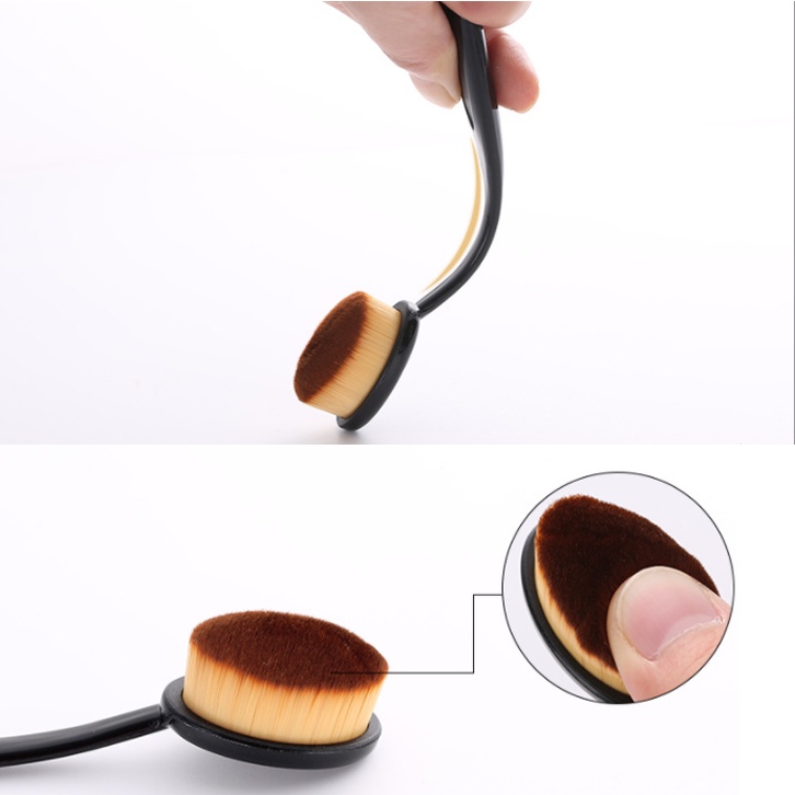 [Hàng mới về] Cọ đánh nền đa năng có thể trang điểm khô và ướt tiện dụng