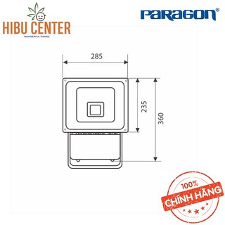 ĐÈN PHA KHÔNG THẤM NƯỚC PARAGON POLH8065