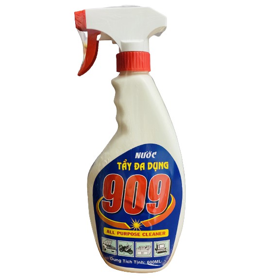 [Chai lớn] Chất tẩy rửa đa dụng đa năng KIFA 909 600ml - tẩy bẩn siêu mạnh, không độc hại, tẩy ố vàng, dầu mỡ