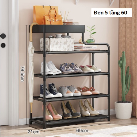 Kệ Giày Dép 5 Tầng Đa Năng Hiện Đại Sang Trọng J0308