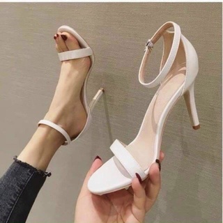 Sandal gót nhọn quai mảnh VNXK ( ảnh thật kèm video shop tự quay )