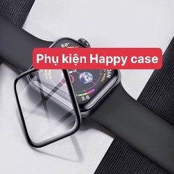 (ẢNH THẬT)Cường Lực Apple Watch Nano Dẻo Bóng Full Màn Series 1/2/3/4/5/6 Full Size 38/40/42/44MM  chống vỡ, chống xước