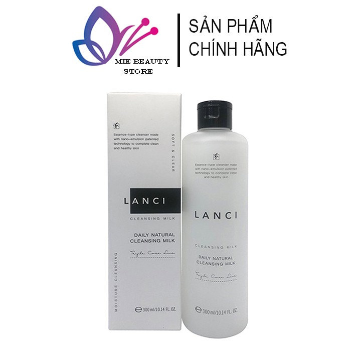 Sữa Tẩy Trang Lanci Daily Natural Cleansing Milk Hàn Quốc