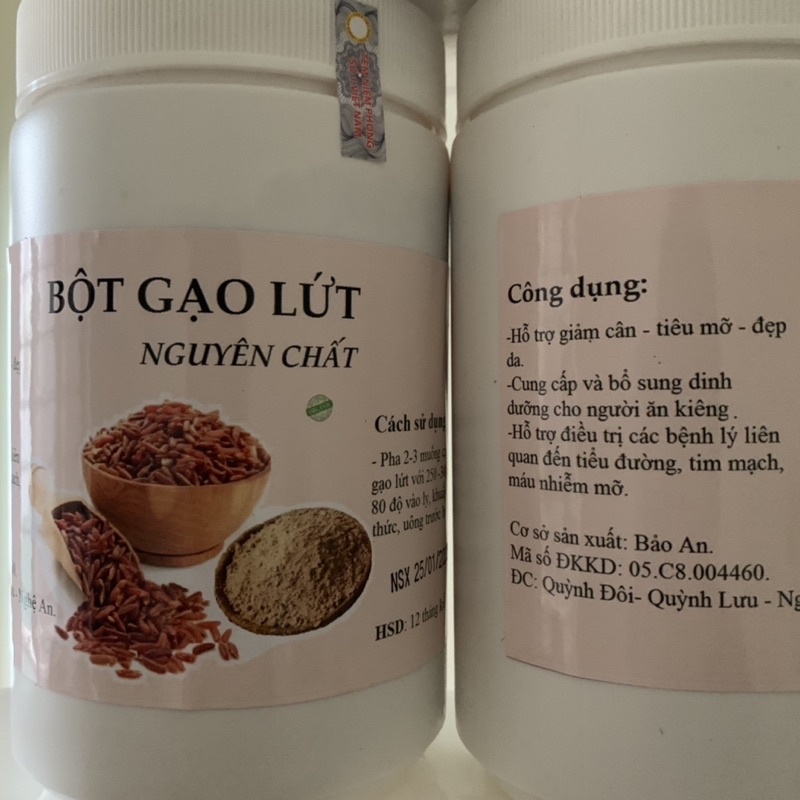 Bột gạo lứt thực dưỡng 500g
