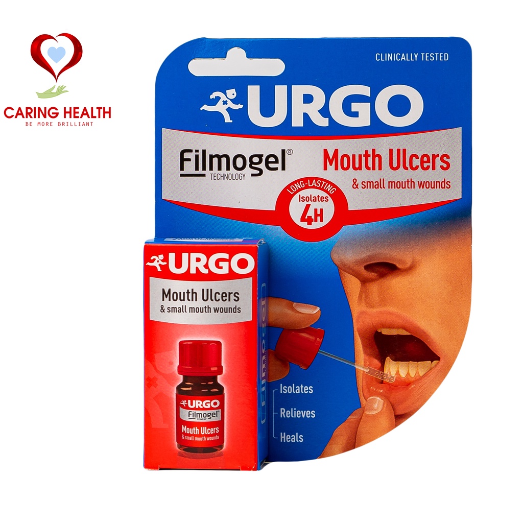 Gel nhiệt miệng - Urgo Filmogel Mouth Ulcers - Chai 6ml