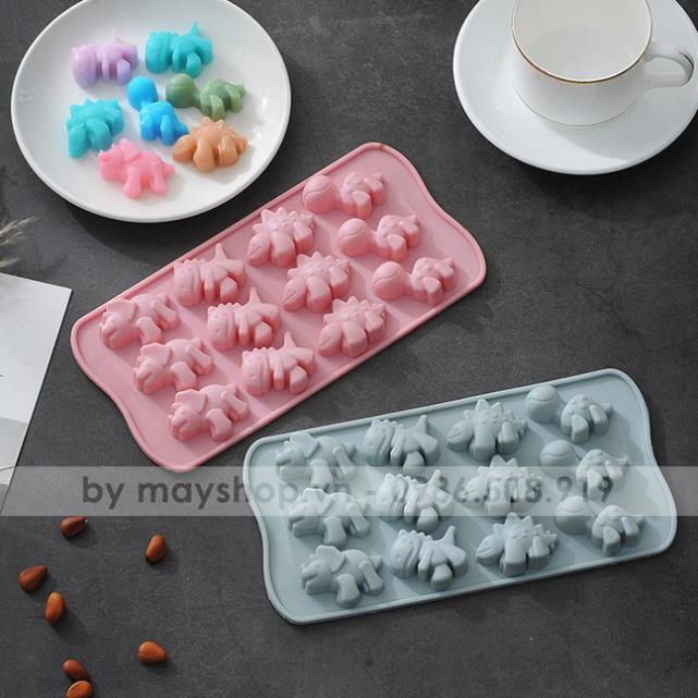 Khuôn silicone 12 KHỦNG LONG