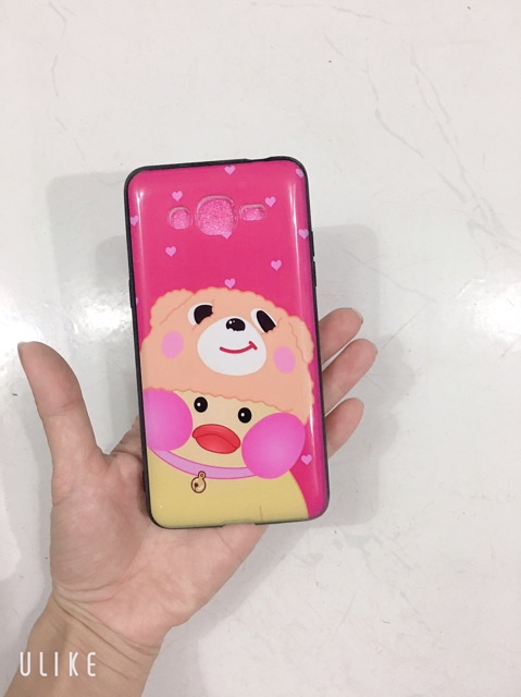 Ốp lưng sam sung G530,G531,J2 Prime hình chú vịt má hồng
