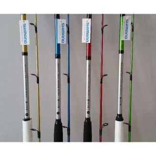 Cần câu máy 2 khúc đặt ruột shimano chính hãng