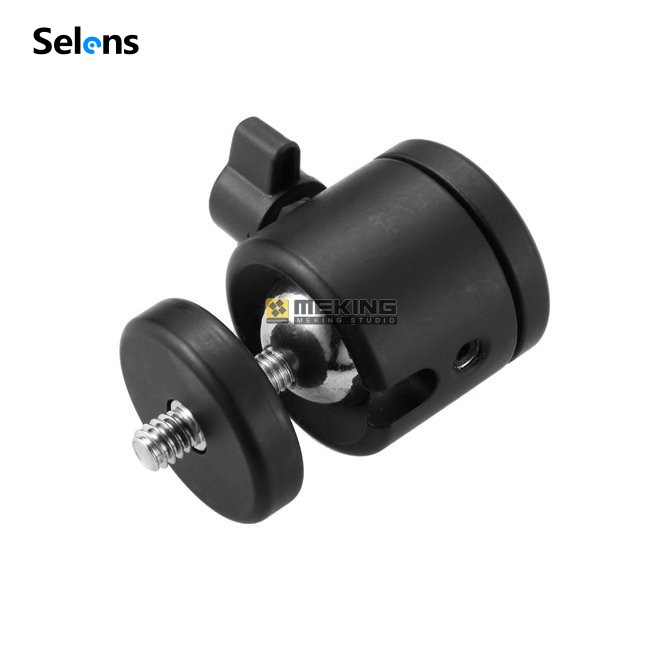 Đầu Nối Máy Ảnh Và Giá 3 Chân Selens Xoay 360 Độ Ren 1/4''