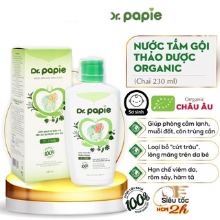 Nước Tắm gội Thảo Dược DR.PAPIE Cho Bé 230ml