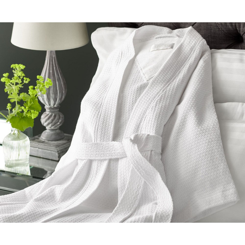 Áo Choàng Tắm Cotton RIOTEX - Dài 115 cm Cho Khách Sạn, Spa