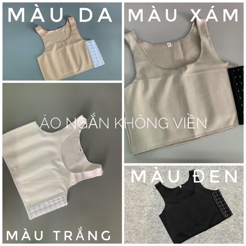 Áo nịt ngực lửng không viền