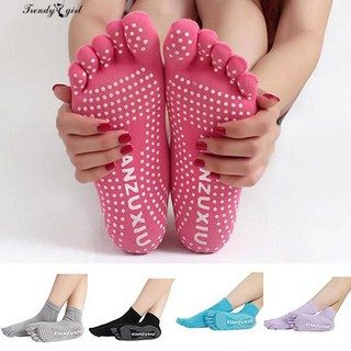 Tất thể thao 5 ngón mát xa chân chống trượt đa năng