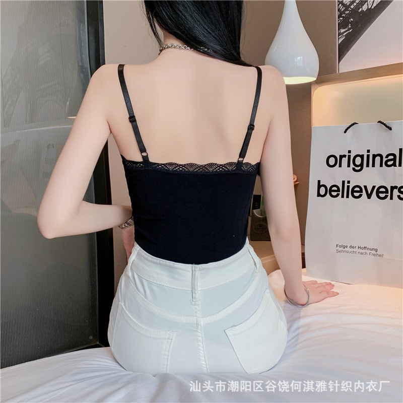 Áo lót ngực dáng dài đệm mút nâng ngực hai dây xinh xắn DORIS 3328