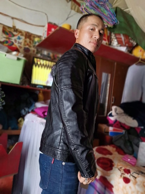 Áo khoác da nam NK QCCC