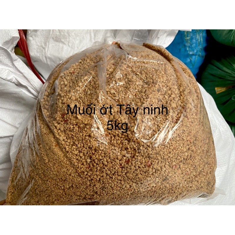 Giá sỉ 5kg: Muối ớt Tây Ninh chính hiệu