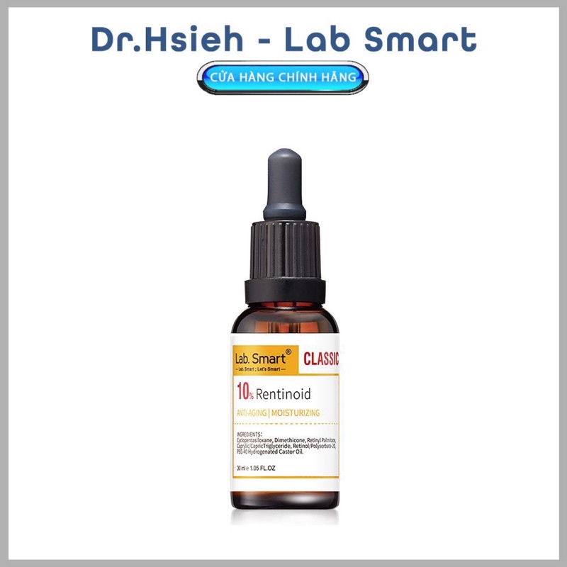 Tinh chất serum 10% RETINOID 30ml DrHsieh LabSmart Đài Loan