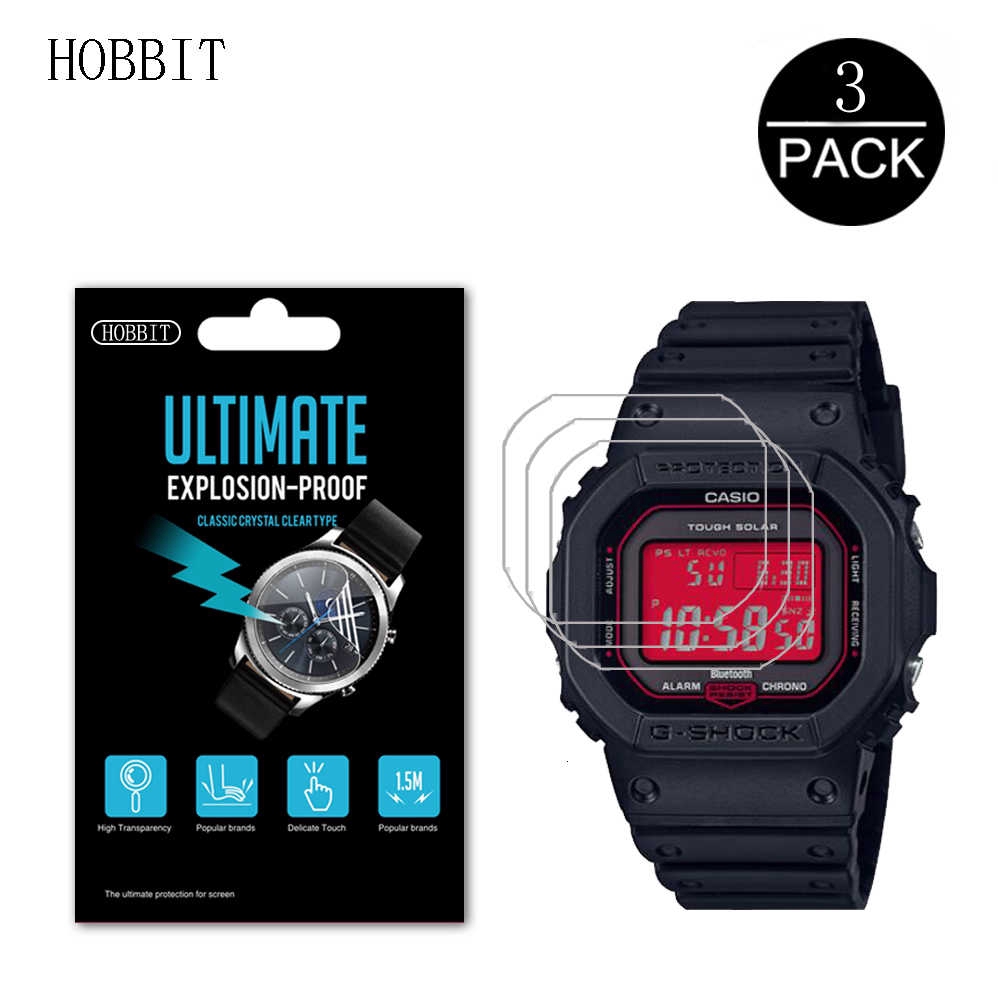 YIFILM Set 3 Phim Dán Bảo Vệ Màn Hình Chống Cháy Nổ Cho Casio G-SHOCK GW-B5600AR GW-B5600GZ 1PRC 1PR