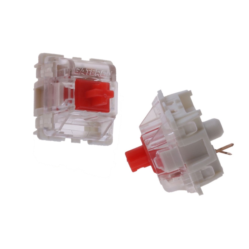 Set 10 Công Tắc Đỏ 3 Chấu Cho Cherry MX GK61 GK64 GH60