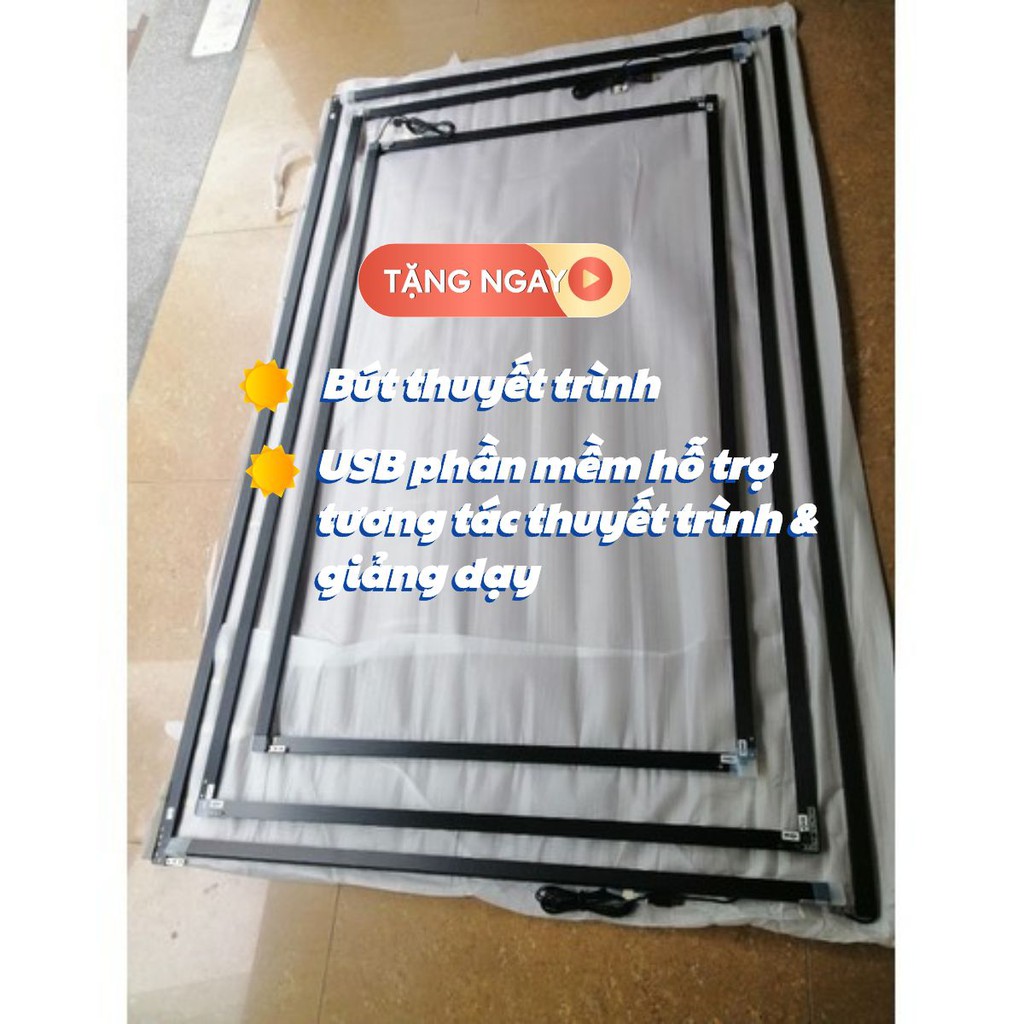 Khung cảm ứng hồng ngoại cho màn hình 65inch - Tương tác giáo dục