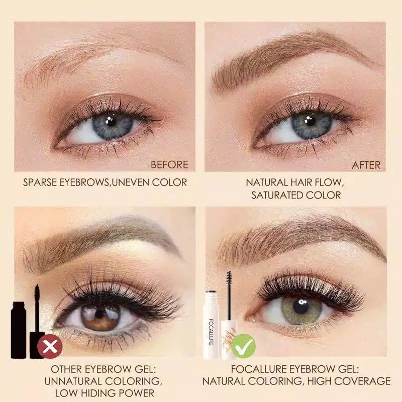 (Hàng Mới Về) Mascara Chuốt Lông Mày 4 Màu Tùy Chọn Tiện Dụng | BigBuy360 - bigbuy360.vn