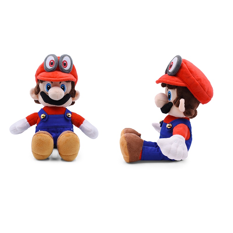 Búp Bê Nhồi Bông Hình Super Mario 21cm Dễ Thương