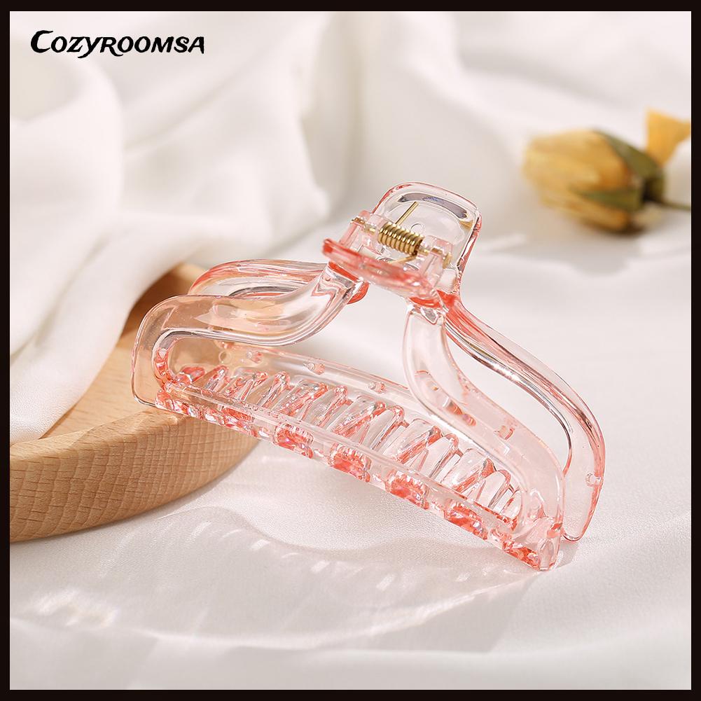 Kẹp Tóc Trong Suốt Thời Trang Cho Nữ