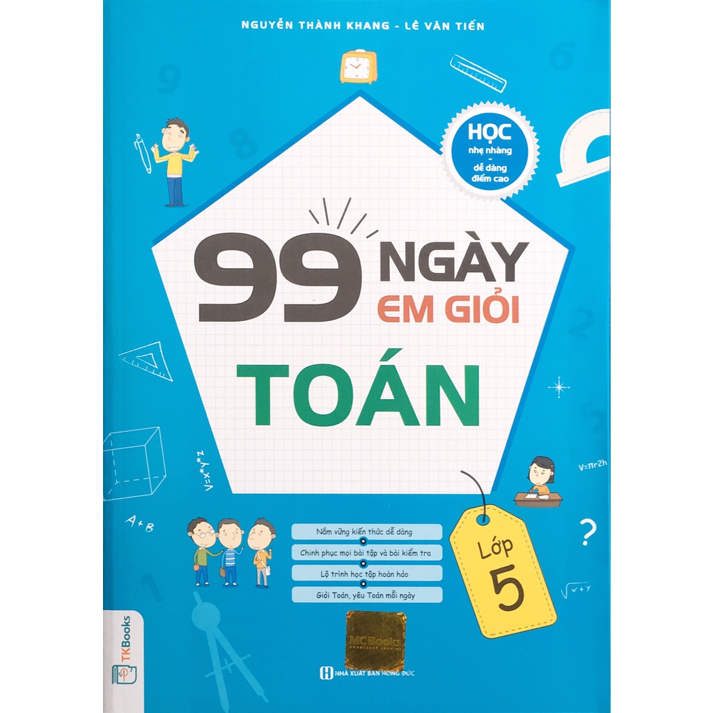 Sách - 99 Ngày em giỏi Toán lớp 5 (B99)