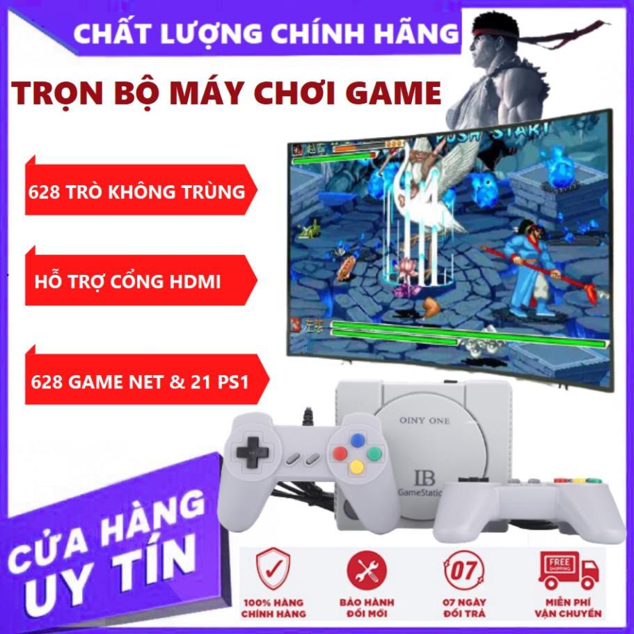 Máy Chơi Game 4 Nút HDMI 628 trò Nes+20 trò Ps1 , Máy chơi game cầm tay - Tay cầm (cổng kết nối HDMI)