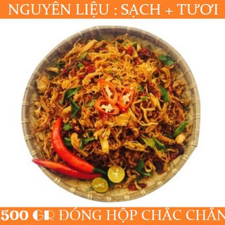 500gr khô gà lá chanh đậm vị thơm ngon
