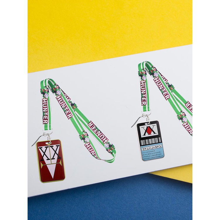 Tmdbyx Dây Đeo Cổ Đựng Thẻ ID In Hình HUNTER x HUNTER