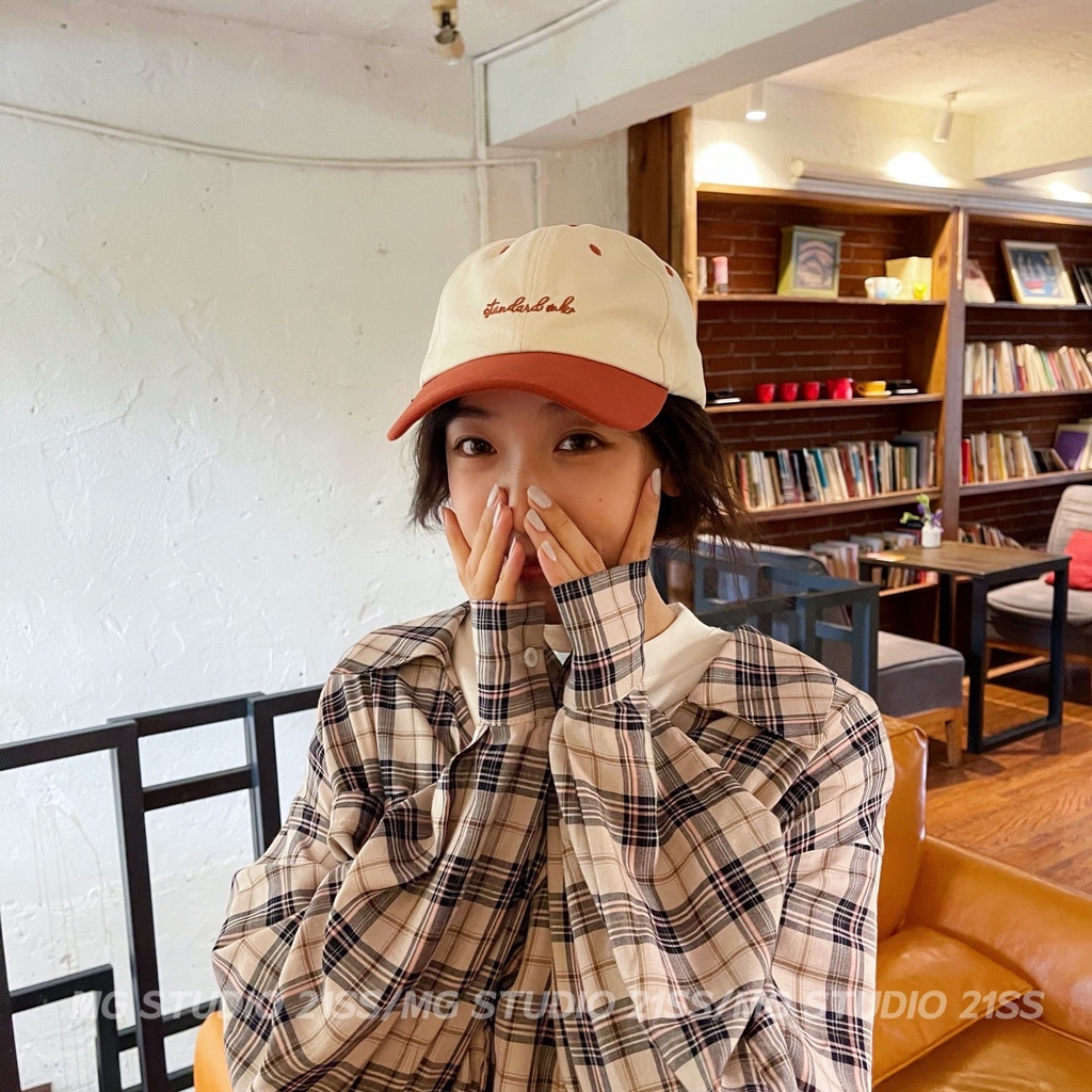 Mũ lưỡi trai MG STUDIO họa tiết thêu 3 màu