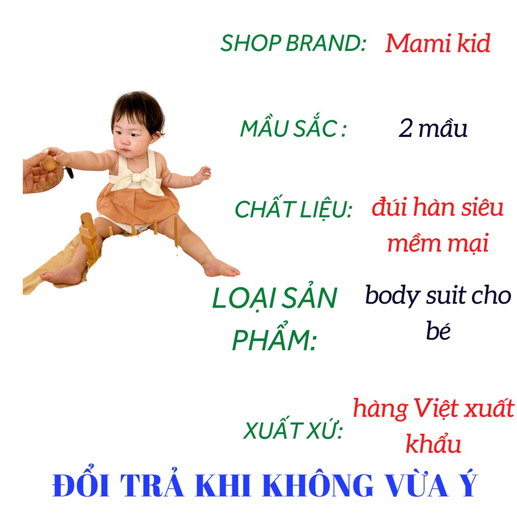 Bodychip Cho Bé Gái Siêu xinh, Đồ Bộ Bé gái sơ sinh 0-12 tháng chất liệu mềm mại,