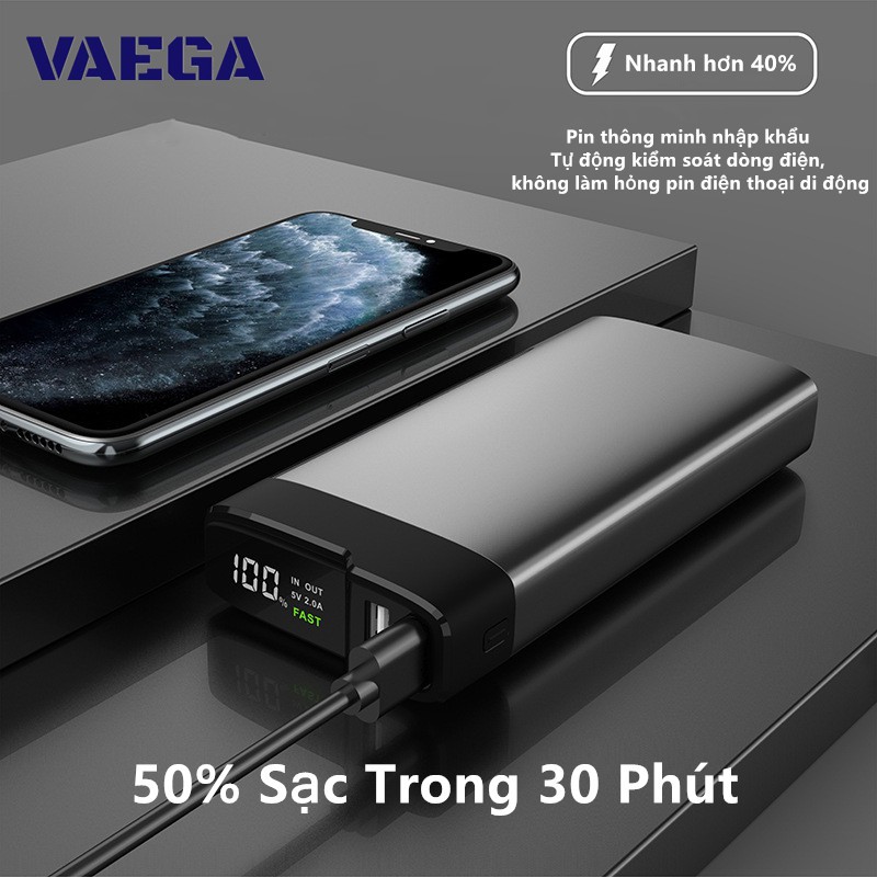 Pin sạc dự phòng VaeGa PowerCore Select 20000mAh - P20Q