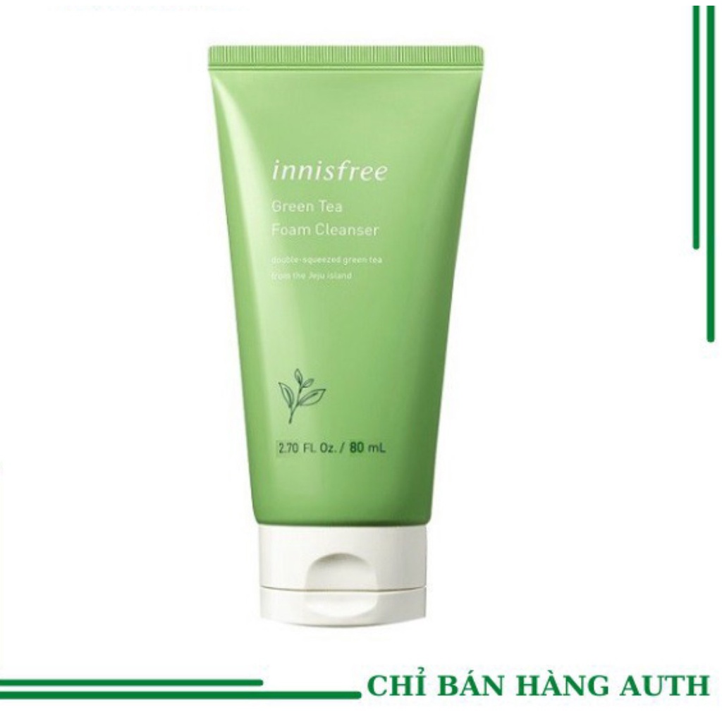 Sữa Rửa Mặt Innisfree Trà Xanh Da Dầu, Lựu Đỏ Cấp Ẩm Chống Lão Hoá