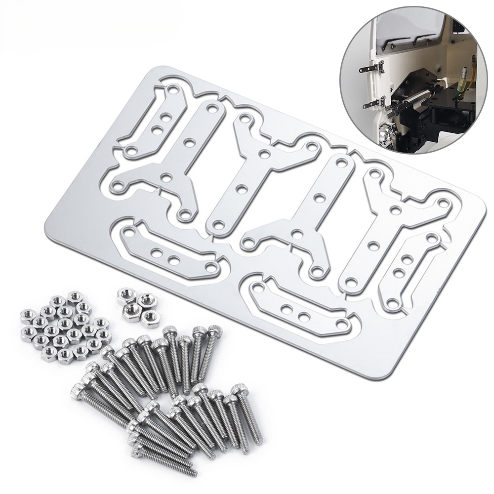 Set 4 Bản Lề Cửa Bằng Kim Loại Cho Xe Hơi Điều Khiển Từ Xa 1/14 Tamiya