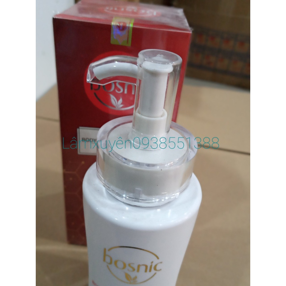 Kem body ( whitening cream ) BOSNIC 200gr LỌ giữ ẩm và trắng dagiúp làm trắng da,không bắt nắng ,không kích ứng