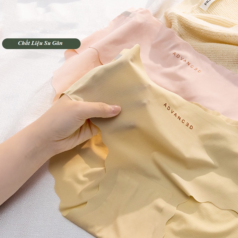 Quần lót su viền sóng gân tăm cạp co giãn chống tụt 985