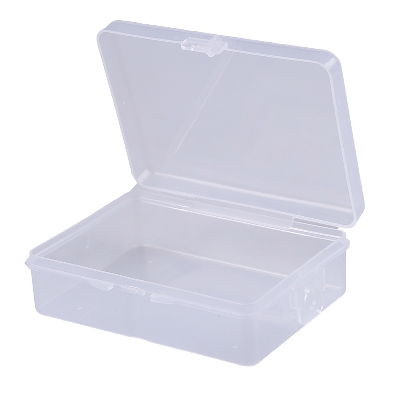 Hộp Nhựa Vuông Trong Suốt Đựng Đồ Đa Năng 9cmx6.5cm X