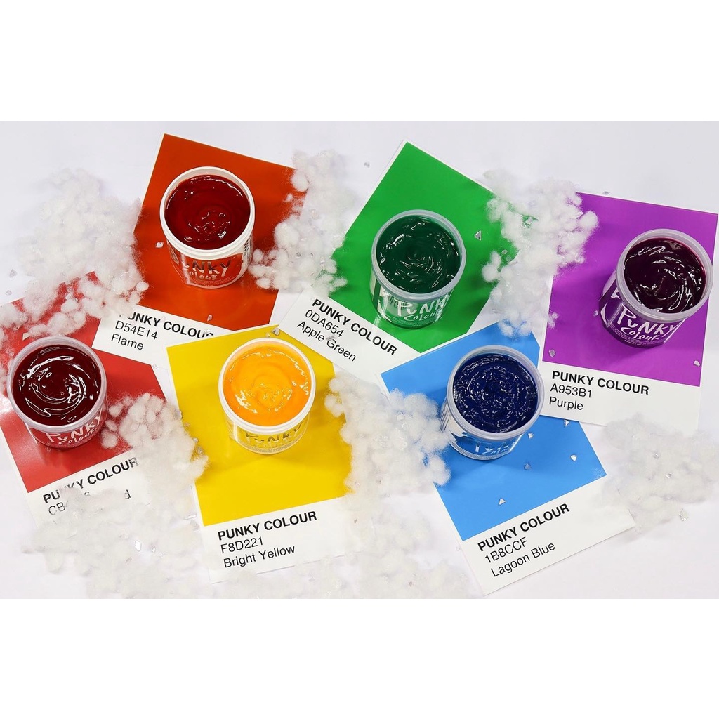 Thuốc nhuộm tóc PUNKY COLOUR semi-permanent - Punky Color tạm thời arctic fox, lunar - Hairsolutions360