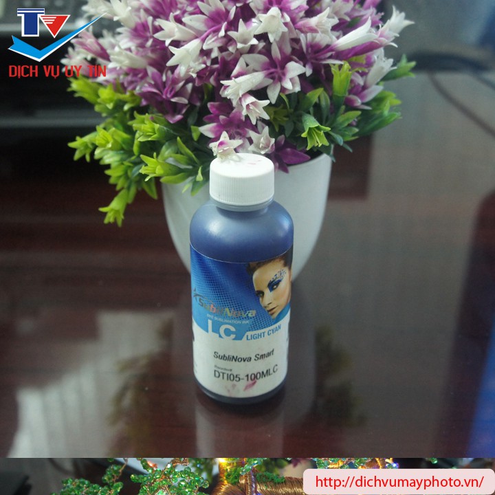 Mực in chuyển nhiệt inktec 100ml cho máy in phun màu Epson L805 L800 L1800 T60 1390 1430